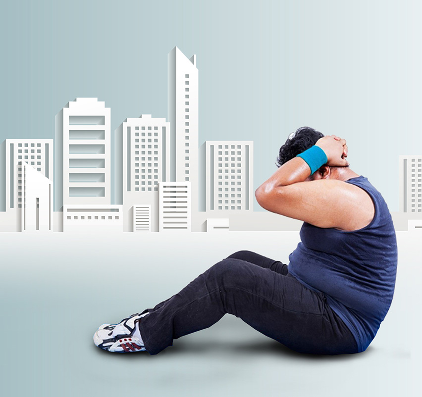 ฟิตร่างกายสไตล์คนเมือง